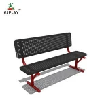 Metal Steel Material Outdoor Park Garden Metal Bench Chair,Garden Chair