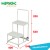 metal step moveable warehouse ladder cart