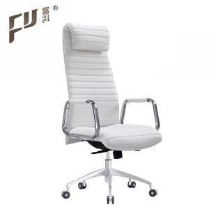 metal swivel base director manager chair high back