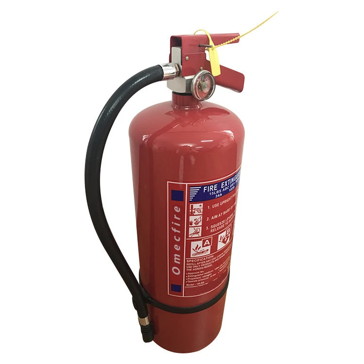 Mexico Style Fire Extinguisher High Safty Small Fire Extinguisher 6kg Abc Dry Powder