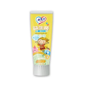 Mihri Best Selling 50g 60g Mini Children Baby kids Toothpaste Natural Fluoride Free baby Toothpaste