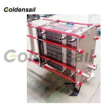 Milk Pasteurizer Machine Steel Stainless Plate Heat Exchanger Sales Support Liquid Material