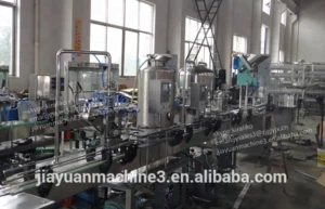 Mini Size Small Pure Water Filling Machine, Mineral Distilled Water Production Lines