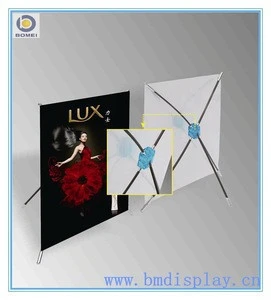 mini X banner stand, desktop banner stand, table X stand for advertising product