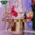 Import Mirror Top event stainless steel hotel lobby round cake table from China
