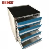 Mobile tool storage trolley with 4 drawers/roll cabinet tool box