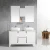 Import modern Bathroom vanity floor  Mounted Bathroom Cabinet furniture with Double wash basin from China