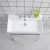 Modern Design Industrial Style Ceramic Basin Stainless Steel Bracket Basin with Faucet