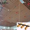 Modern design wpc timber strip false wood ceiling panels for suspended ceiling and engineeredCeilingProject