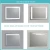 Import modern durable 3d led infinity bath mirrors from China