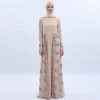 Modern  fashion  islamic clothing turkey evening dresses luxurious sequined skirt abaya kaftan muslim dress islamic clothing