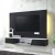 Import Modern home hotel floating wooden tv cabinets furniture designs living room led lighting wall mounted screen tv cabinet design from China