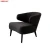 Import Modern Italy Designer Aston Armchair Lounge Chair Living Room furniture metal legs Fabric Leisure Chair from China