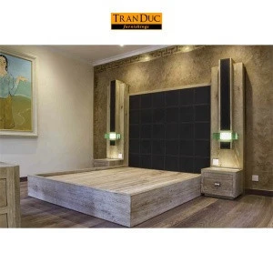 Modern Luxury Resort Bedroom Furniture / hotel bedroom furniture