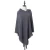 Import Monochrome Hooded Cloak Knit Hooded Shawl from China