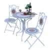 Mosaic Garden Table Pattern Outdoor Cement Tables and Chairs Mosaice Garden Furniture