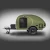 Import Most Popular folding used camper trailer with tent and cookhouse from China