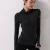 Import Motion clothes quick dry long sleeve women zipper yoga coat gym hooded fitness wear slim fit sport jacket from China