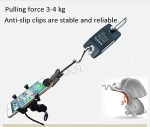 Motorcycle Bike Mounted Mobile Phone Holder With USB Charger For 3.5-6 Inch