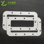 Moulding white silicone rubber foam sponge cushion gasket mat