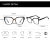 Import MS 95931 Women Optical Glasses Frame Decoration Eyewear Frame Fashion Clear Lens Eyewear optical frame labels from China