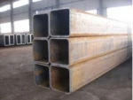 MS ERW black square hollow section steel pipes tubes rhs shs