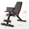Multi function Folding weight bench Home gym  Equipment exercise weight lifting bench Press Stool adjustable bench