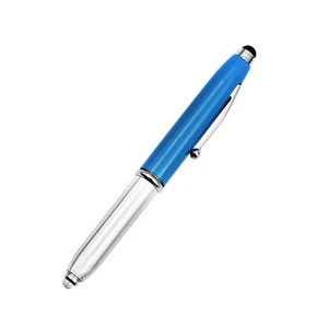 Multi Functional Personalized Led Light Stylus Ball Point Pens For Touch Screens