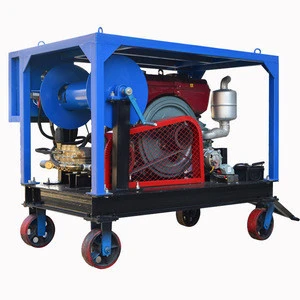 Municipal Pipe Cleaning and Unclogging Industrial Gasoline High Pressure Cleaner