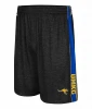 Mustangs Men Navy Blue Wicket Shorts with Side Panels 100% Polyester Performance Short with Own Logo