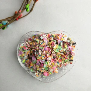 Nail Jewelry Soft Ceramic Pastry Slices Fruit Pieces 2000 Pieces Mixed Wholesale Mobile Beauty Patch