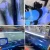 Import Nano ceramic photochromic car window tint glass film black blue color solar film from China