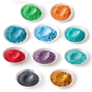 Natural Cosmetic Grade Mica Powders, Soap Making Colored Mica and Powder Pigment
