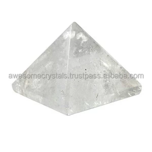 Natural Crystal Stone Clear Quartz Pyramid