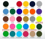 Neon Color Korea PVC Heat Transfer Vinyl 50cm*25m/roll