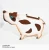 Import New Arrival Small Metal Kids Watering Can Garden Metal Piggy Watering Can from China
