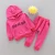 Import New arrival spring and autumn soft and comfortable kids casual hoodie baby girls hooded clothing set from China