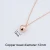 Import New Arrivals 585 Rose Gold Spherical Ball Geometric Dangle Earrings Set Women Wedding Party Exquisite jewelry set from China