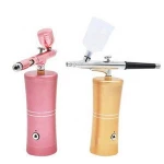 New design Airebrush Oxygen jet Spray Gun Facial steamer Device