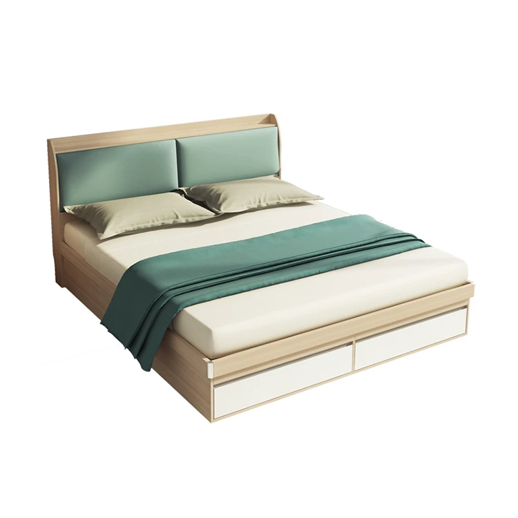 New Design Bedroom Furniture Bedroom Furniture Wooden Bed with Storage