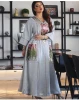 new design dubai beaded sequin embroidered gown for lent women islamic clothing dress Muslim Abaya muslim dress islamic clothing