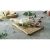 Import New design Gourmet Hardwood Pizza Peel Cutting Board Serving Tray With Wood Coasters from China
