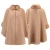 Import New design warm long plus size Casual Wool Coat Women Fur Coats Woman Clothes Cloak Shawl Poncho Jacket from China