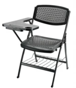NEW popular hot sale office and school folding training chair with writing pad office school supplies for sale