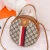 Import New Print Women&#39;s  Handbag Shoulder Messenger Bag Fashion Ribbon Circle Phone Case from China