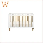 New Product Home Furniture 100% Natural Hard Wood Kids Crib