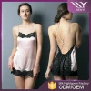 New style elegant wholesale super quality young lady life silk Babydoll