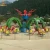 New Style Factory Price Mechanical Amusement Park Games Machine 40 Seats Happy Flying Octopus Rides
