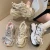 Import New Style Spring Autumn Height Increasing Mesh Breathable Casual Sports Shoes Thick Soled Women Dad Shoes from China