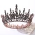 Import New style vintage wedding Queen Pageant Baroque hair accessories bridal wedding dress crown Tiara headdress from China